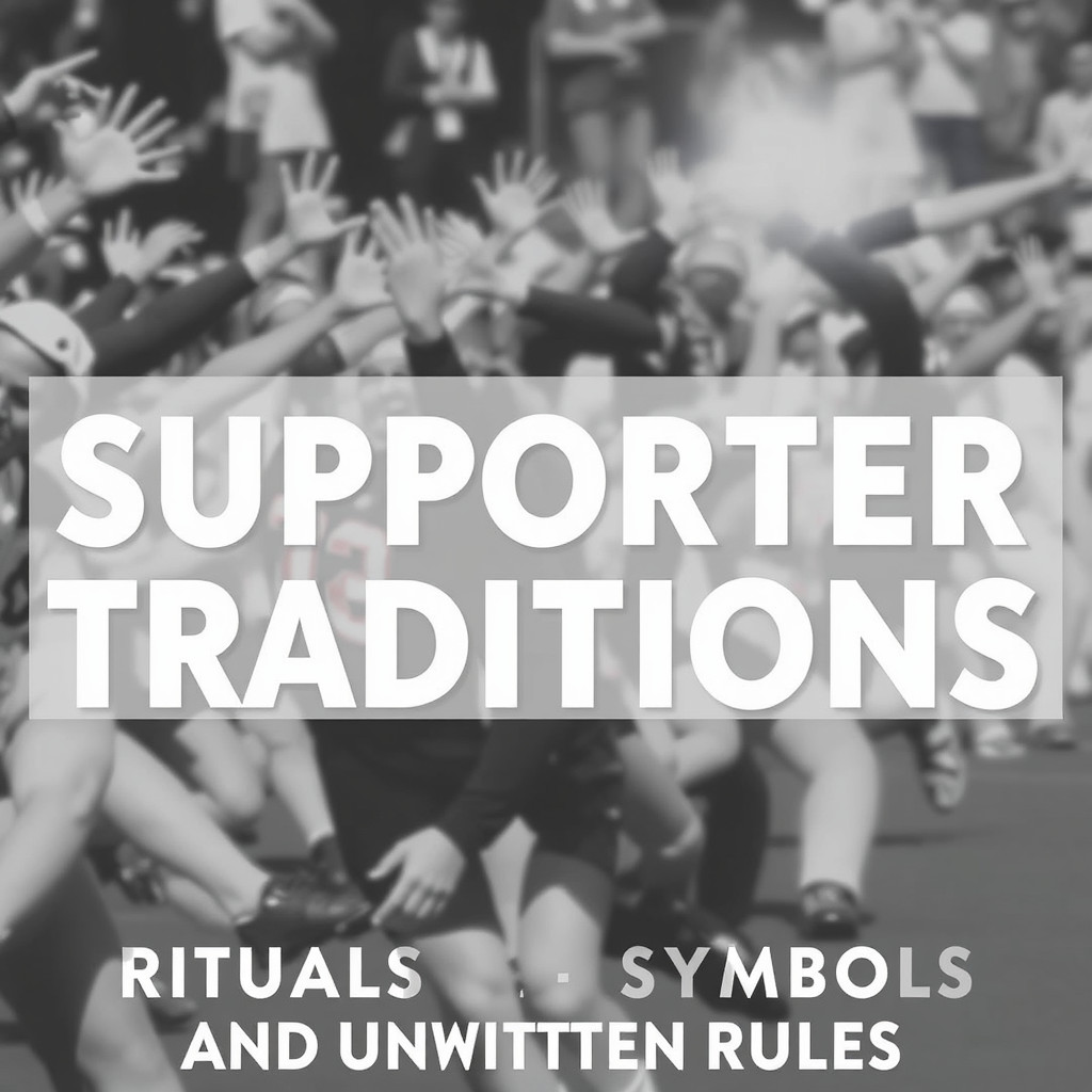 Supporter Traditions: Rituals, Symbols, and Unwritten Rules